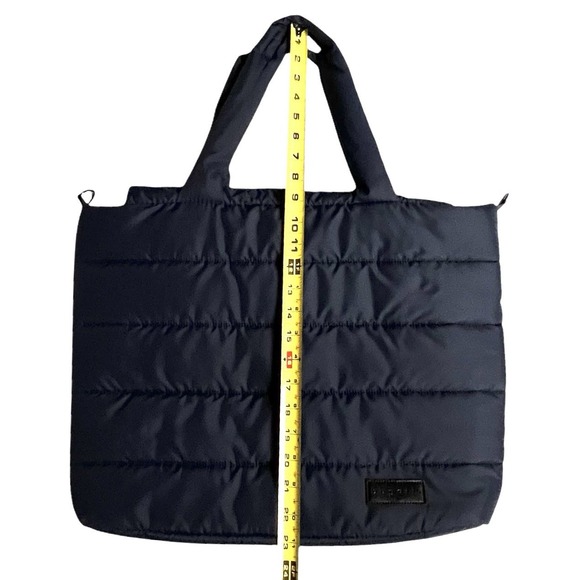 Navy Puffer Tote Bag - Picture 4 of 14